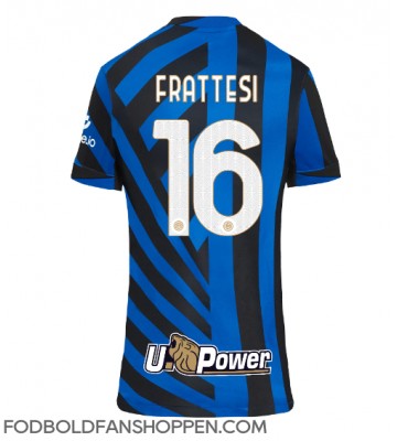 Inter Milan Davide Frattesi #16 Hjemmebanetrøje Dame 2024-25 Kortærmet